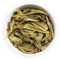曼松普洱茶（曼松贡茶）叶底
