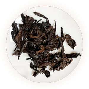 七子饼茶叶底