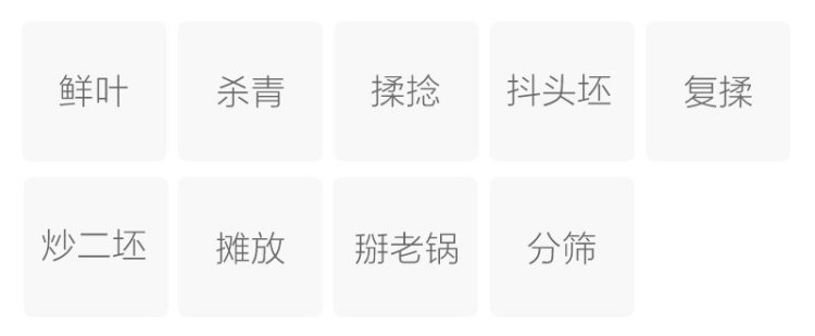 制作工艺