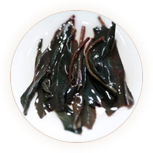 紫娟茶叶底